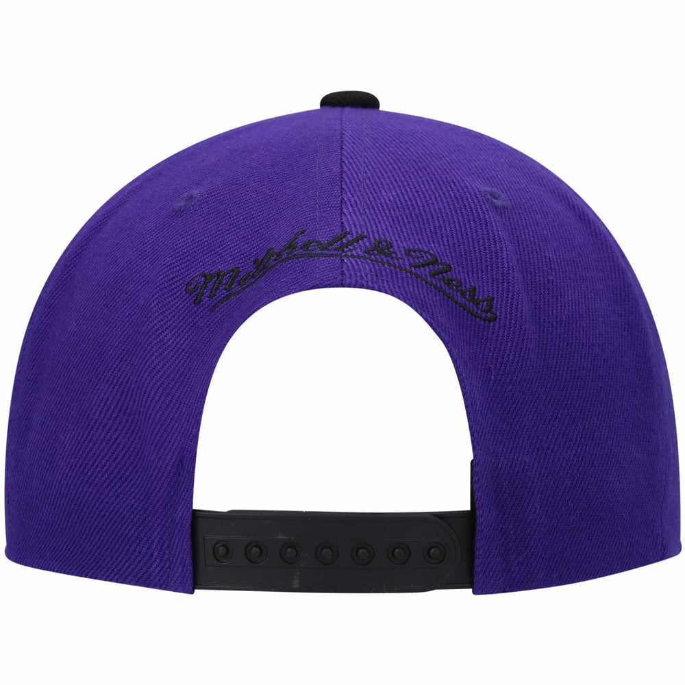 Mitchell & Ness - Sacramento Kings Hardwood Classics Snapback Hat - Purple/Black