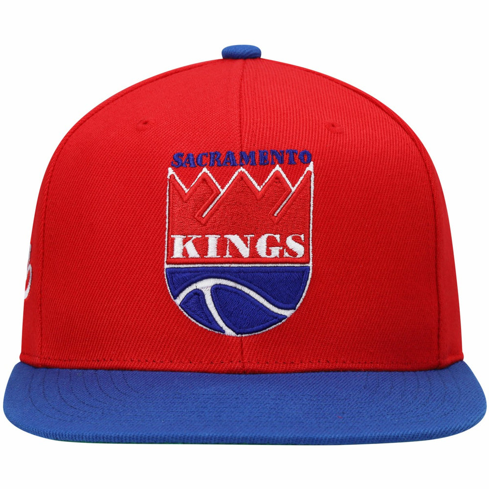 Mitchell & Ness - Sacramento Kings Hardwood Classics Snapback Hat - Red/Royal