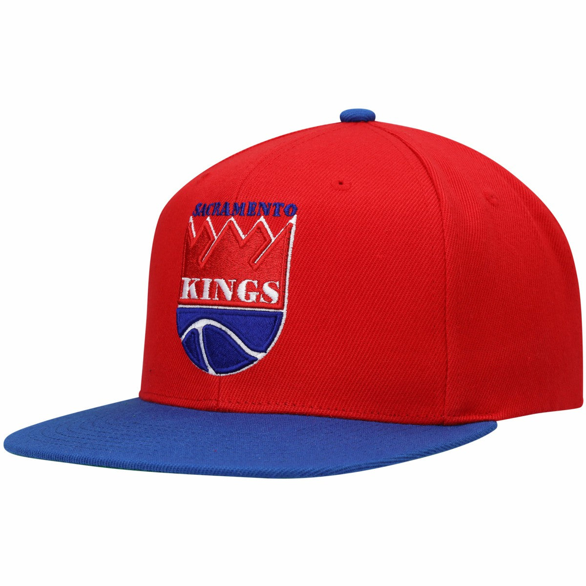 Mitchell & Ness - Sacramento Kings Hardwood Classics Snapback Hat - Red/Royal