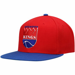 Mitchell & Ness - Sacramento Kings Hardwood Classics Snapback Hat - Red/Royal