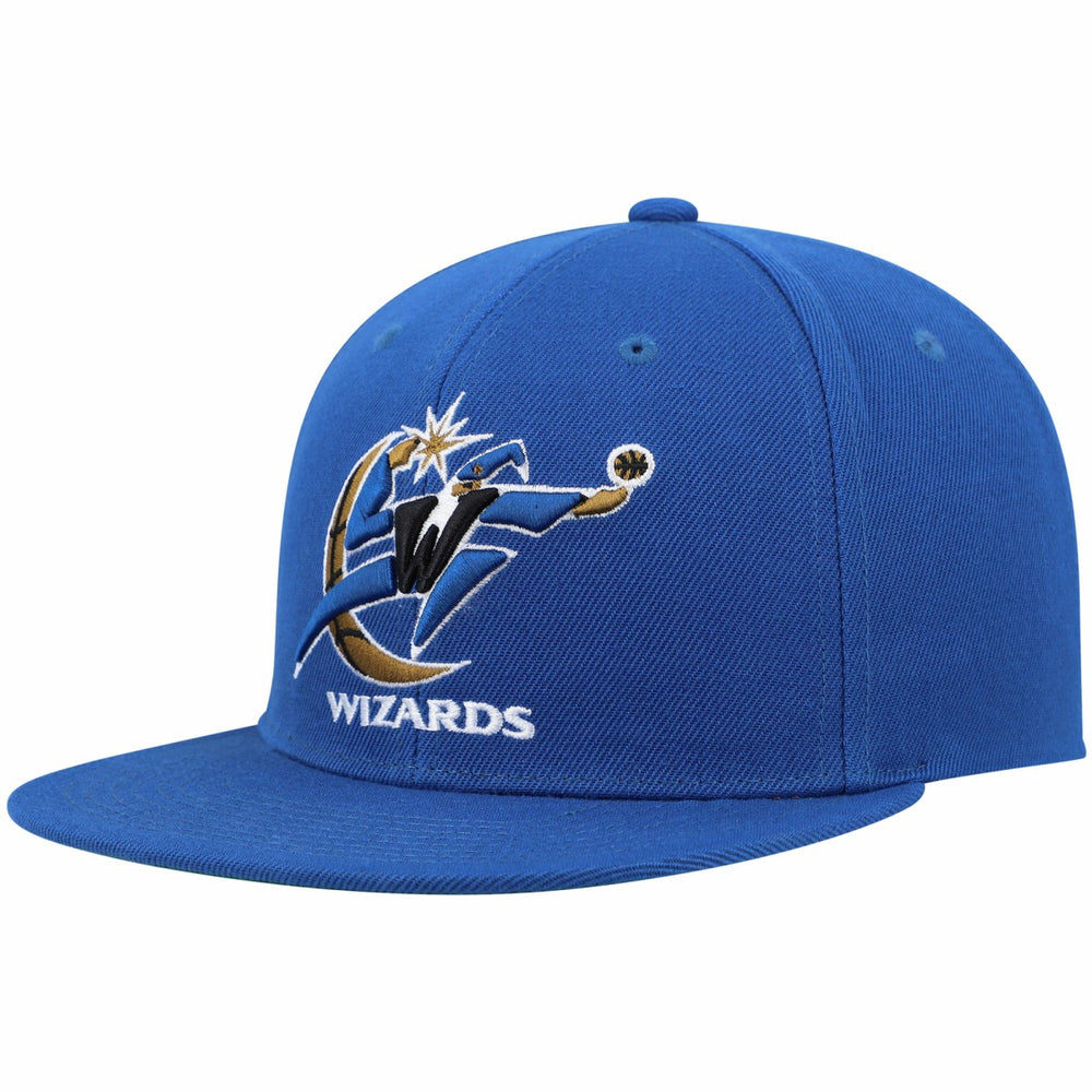 Mitchell & Ness - Washington Wizards Hardwood Classics Snapback Hat - Blue