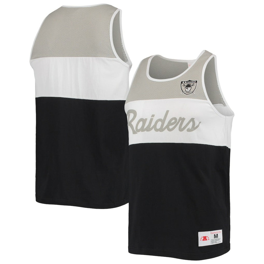 Las Vegas Raiders Team Tank Top Black - Mitchell & Ness