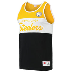 Pittsburgh Steelers Team Tank Top Black - Mitchell & Ness