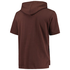 Cleveland Browns Game Day Hoodie T-Shirt Brown - Mitchell & Ness