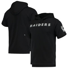 Las Vegas Raiders Game Day Hoodie T-Shirt Black - Mitchell & Ness