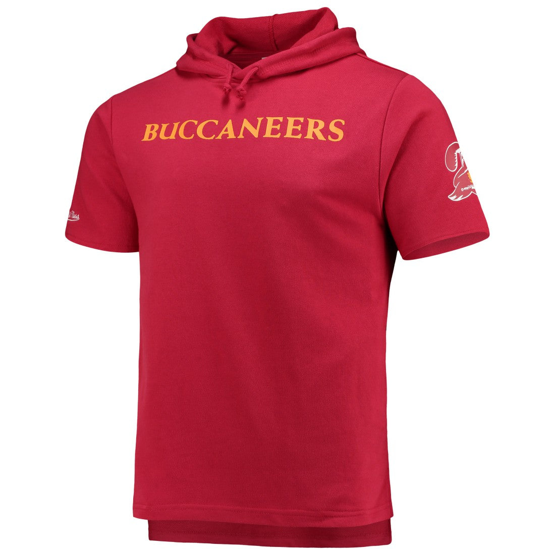 Tampa Bay Buccaneers Game Day Hoodie T-Shirt Red - Mitchell & Ness