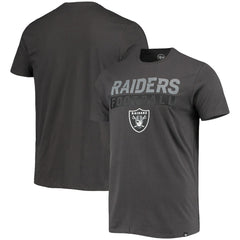 Las Vegas Raiders '47 Dark Ops Super Rival T-Shirt Charcoal - 47 brand