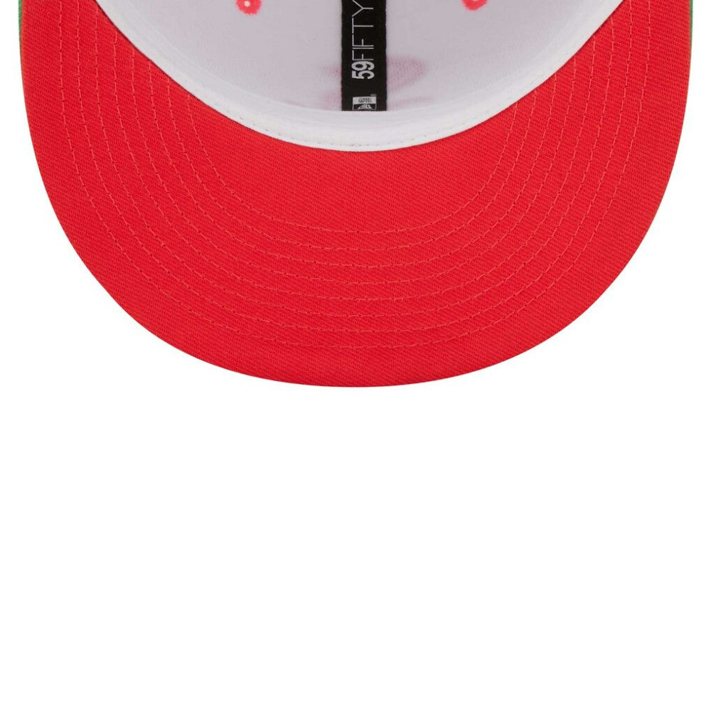 Chicago White Sox New Era Inaugural Season at Comiskey Park Watermelon Lolli 59FIFTY Fitted Hat for sale
