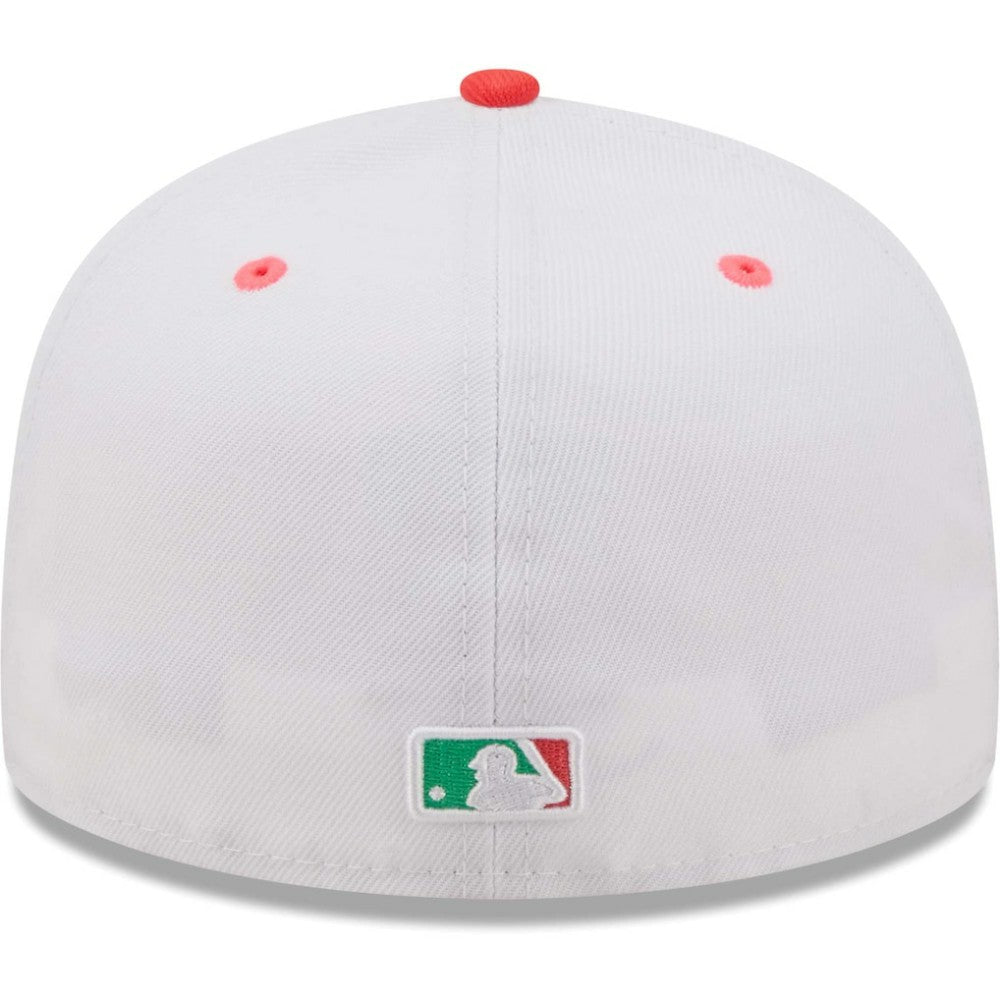 Los Angeles Dodgers New Era 50th Anniversary in Los Angeles Watermelon Lolli 59FIFTY Fitted Hat On Sale