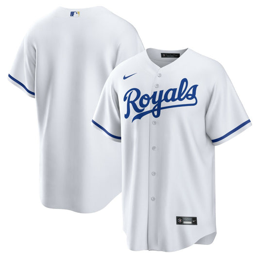 Kansas City Royals Nike Home Blank Replica Jersey - White | MLB Jerseys