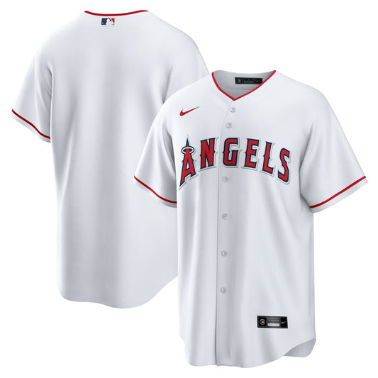 Los Angeles Angels Nike Home Blank Replica Jersey - White | MLB Jerseys