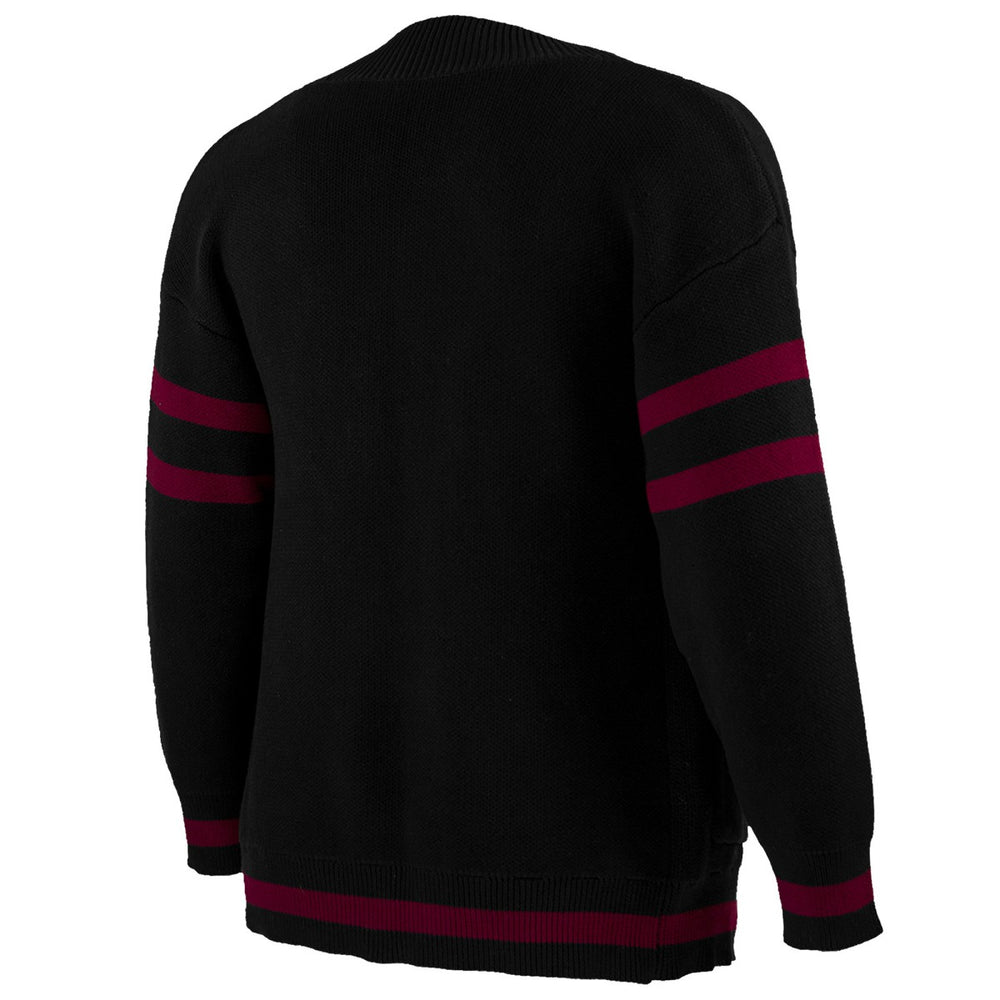 NBA - Miami Heat NBA x Keiser Clark No Caller ID Button-Up Cardigan - Black/Red