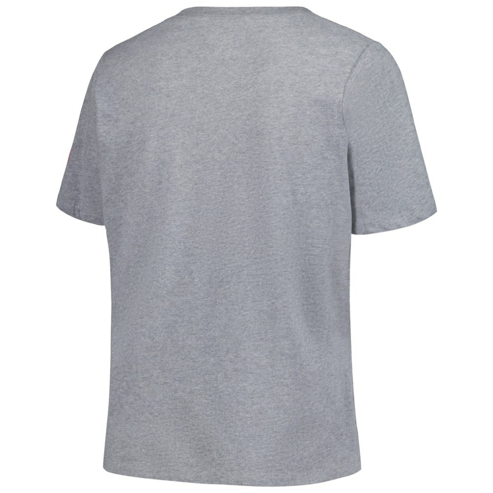Colorado Rockies New Era Women's City Connect Plus Size V-Neck T-Shirt Lifestyle
