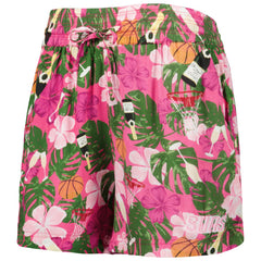 NBA - Phoenix Suns Lusso Women's Finley-Frankie Party Top & Shorts Set - Pink