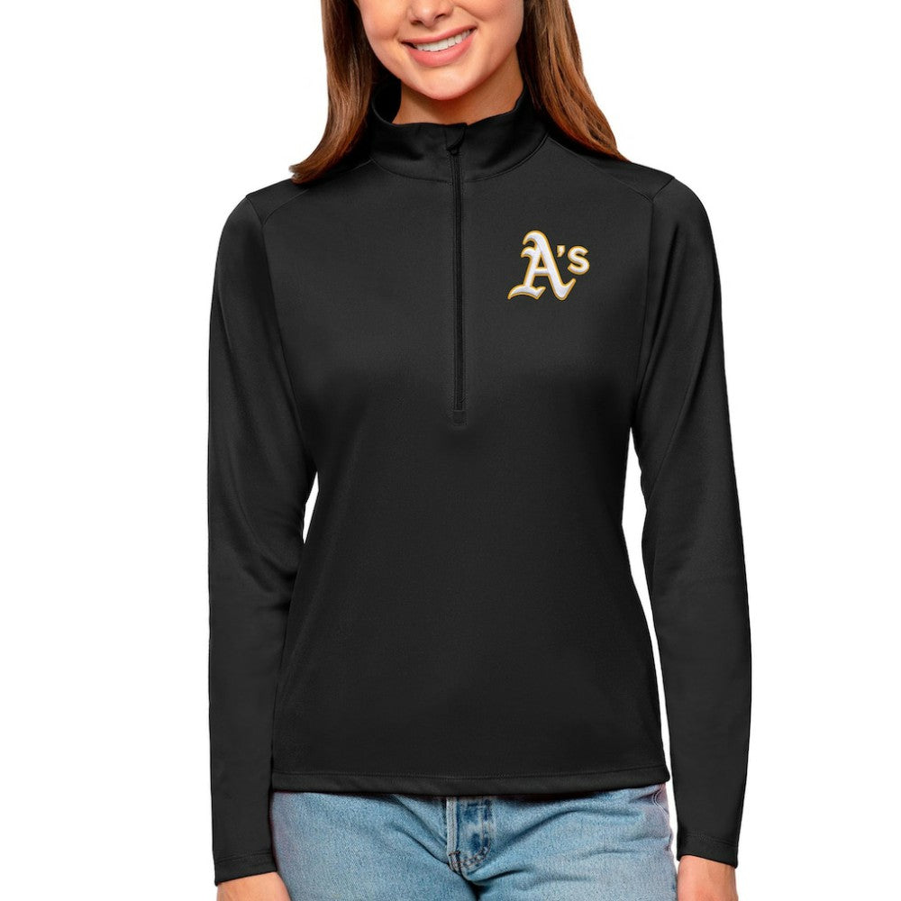 Athletics Antigua Women's Tribute Quarter-Zip Pullover Top Online
