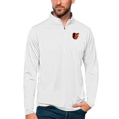 Baltimore Orioles Antigua Tribute Quarter-Zip Pullover Top Clearance