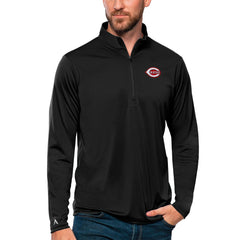 Cincinnati Reds Antigua Tribute Quarter-Zip Pullover Top Near Me