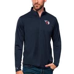 Cleveland Guardians Antigua Tribute Quarter-Zip Pullover Top discount