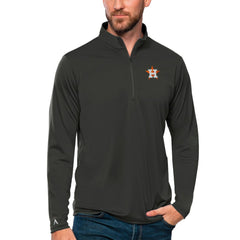 Houston Astros Antigua Tribute Quarter-Zip Pullover Top Clearance