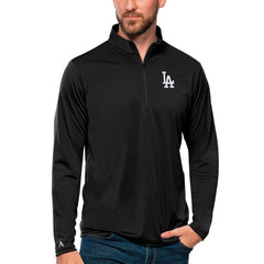 Los Angeles Dodgers Antigua Tribute Quarter-Zip Pullover Top Sale