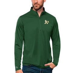 Athletics Antigua Tribute Quarter-Zip Pullover Top Near Me