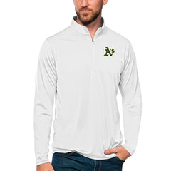 Athletics Antigua Tribute Quarter-Zip Pullover Top Online