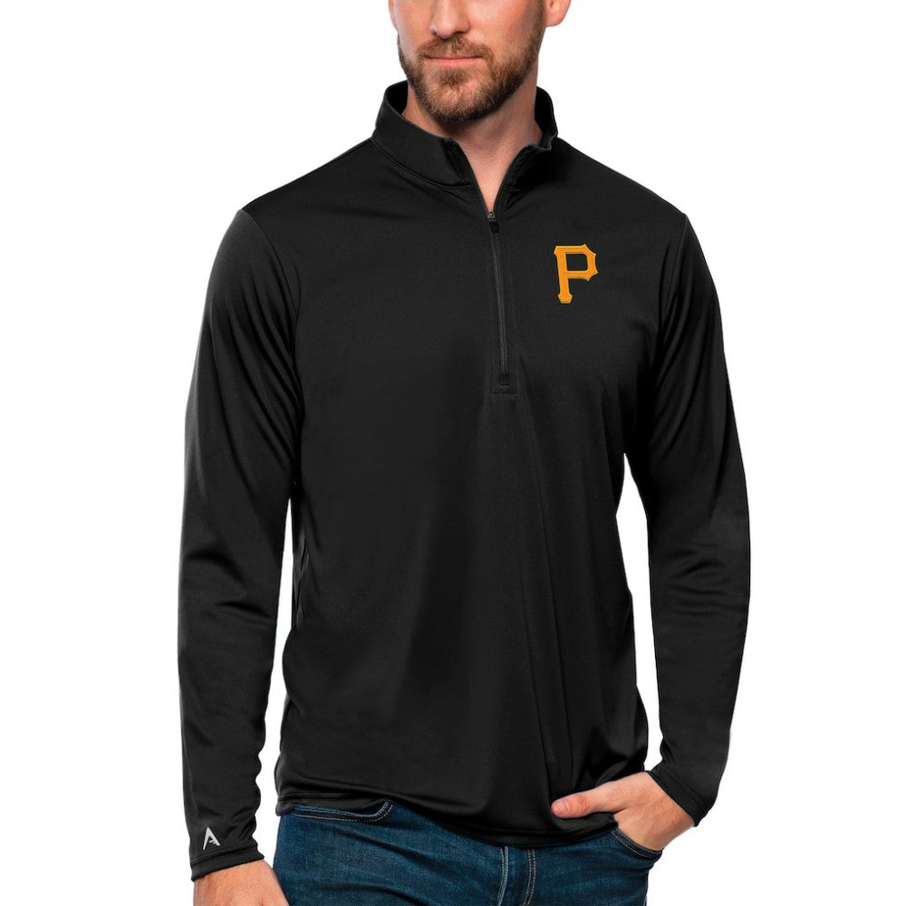 Pittsburgh Pirates Antigua Tribute Quarter-Zip Pullover Top for sale