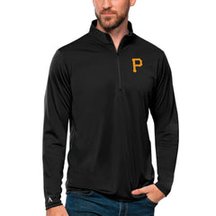 Pittsburgh Pirates Antigua Tribute Quarter-Zip Pullover Top for sale
