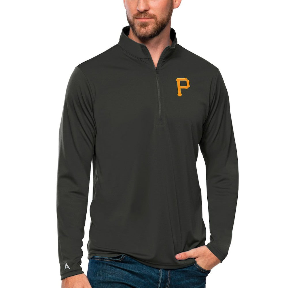 Pittsburgh Pirates Antigua Tribute Quarter-Zip Pullover Top Near Me
