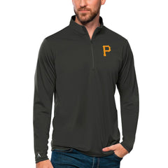 Pittsburgh Pirates Antigua Tribute Quarter-Zip Pullover Top Near Me
