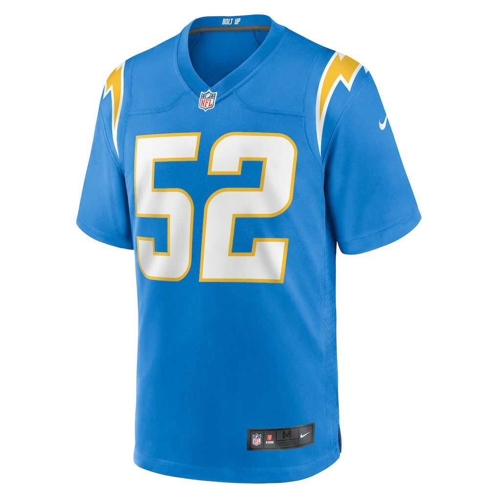 Khalil Mack Los Angeles Chargers Game Jersey Powder Blue - Nike