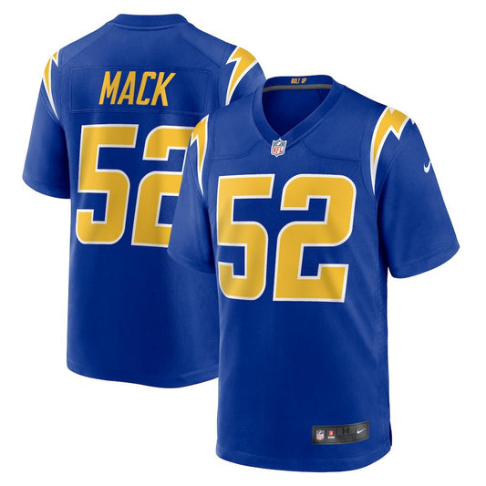 Khalil Mack Los Angeles Chargers Alternate Game Jersey - Royal | NFL Jerseys