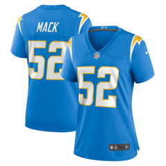 Khalil Mack Los Angeles Chargers Women's Player Jersey Powder Blue - Nike