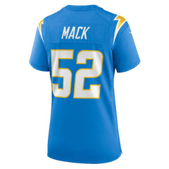 Khalil Mack Los Angeles Chargers Women's Player Jersey Powder Blue - Nike