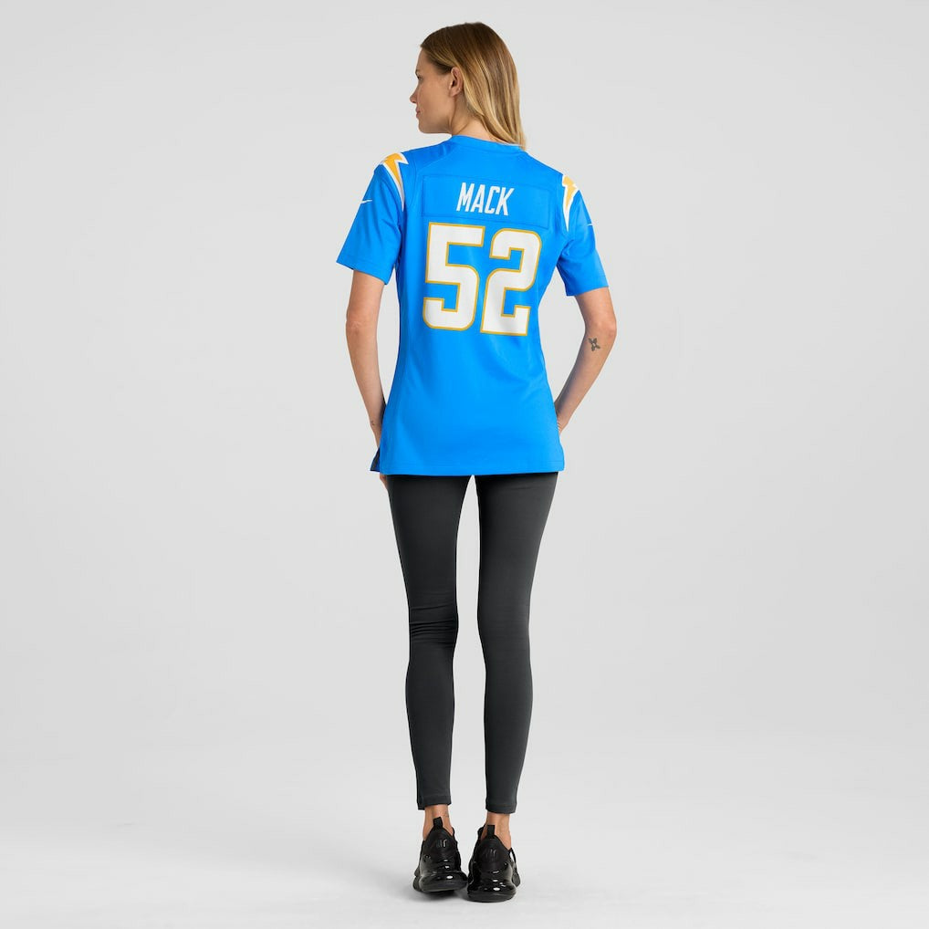 Khalil Mack Los Angeles Chargers Women's Player Jersey Powder Blue - Nike
