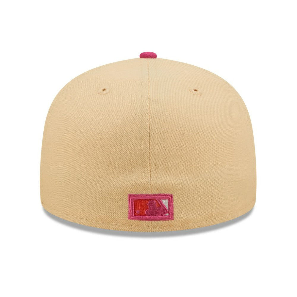 Chicago White Sox New Era 1933 MLB All-Star Game 50th Anniversary Mango Passion 59FIFTY Fitted Hat Lifestyle