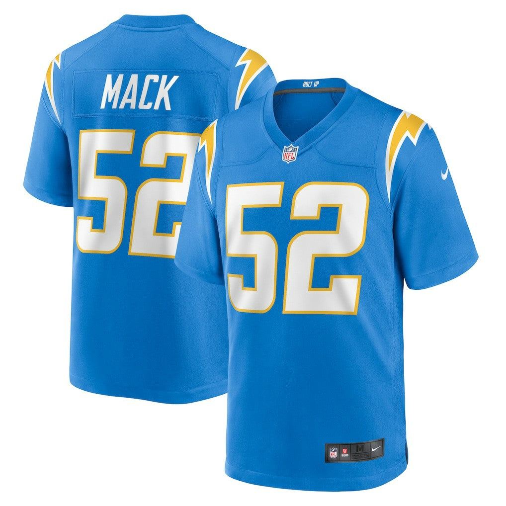 Khalil Mack Los Angeles Chargers Youth Game Jersey Powder Blue - Nike