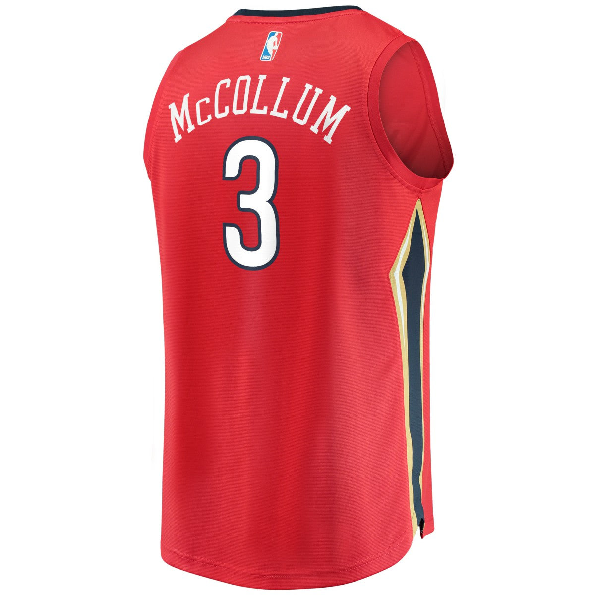 Fanatics - C.J. McCollum New Orleans Pelicans Youth Fast Break Replica Player Jersey Red - Statement Edition