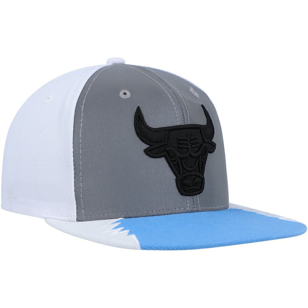 Mitchell & Ness - Chicago Bulls Day 5 Snapback Hat - Silver/Blue