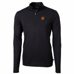 Baltimore Orioles Cutter & Buck Big & Tall Virtue Eco Pique Quarter-Zip Pullover Jacket Near Me