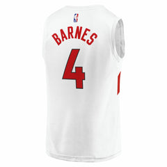 Fanatics - Scottie Barnes Toronto Raptors Fast Break Replica Jersey - Association Edition - White