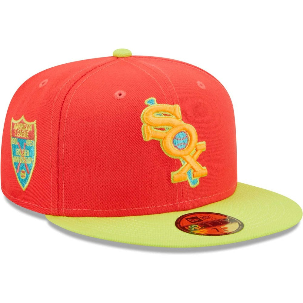 Chicago White Sox New Era   Lava Highlighter Combo 59FIFTY Fitted Hat discount