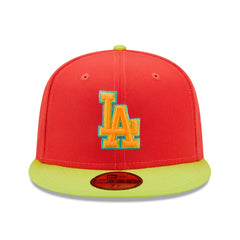Los Angeles Dodgers New Era 1978 World Series  Lava Highlighter Combo 59FIFTY Fitted Hat Online