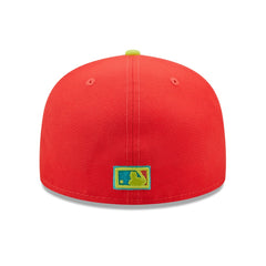 Los Angeles Dodgers New Era 1978 World Series  Lava Highlighter Combo 59FIFTY Fitted Hat Online