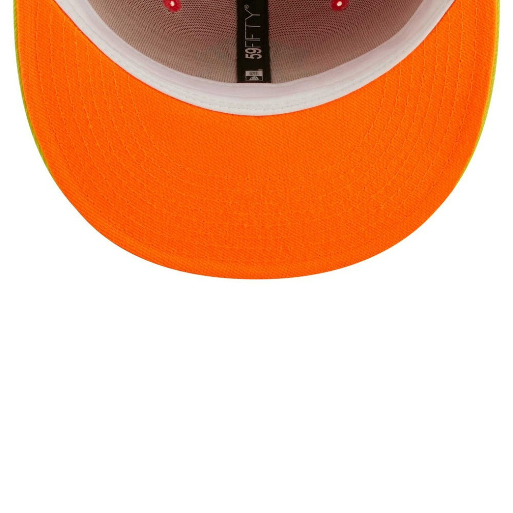 New York Yankees New Era   Lava Highlighter Combo 59FIFTY Fitted Hat Clearance