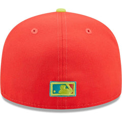 San Francisco Giants New Era   Lava Highlighter Combo 59FIFTY Fitted Hat Clearance