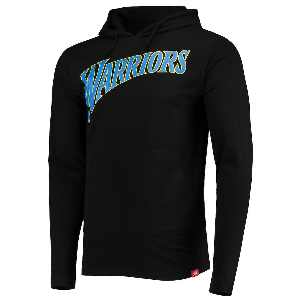 NBA - Golden State Warriors Sportiqe Rowan Tri-Blend Pullover Hoodie - Black