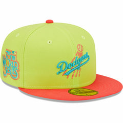 Los Angeles Dodgers New Era Cyber Highlighter 59FIFTY Fitted Hat for sale