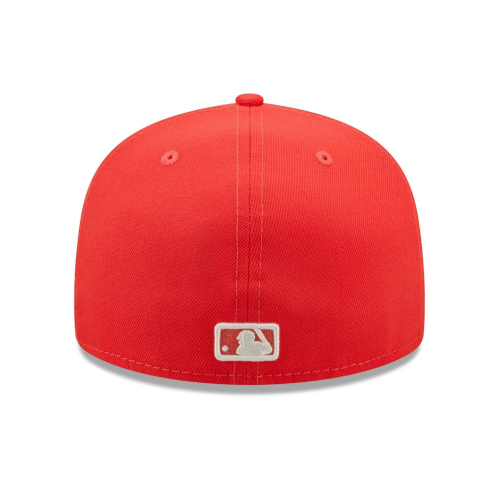Chicago Cubs New Era Lava Highlighter Logo 59FIFTY Fitted Hat On Sale