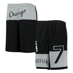 Tim Anderson Chicago White Sox Youth Pandemonium Name & Number Shorts Lifestyle